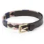Aubrion Drover Skinny Polo Belt - Natural/Pink/Navy
